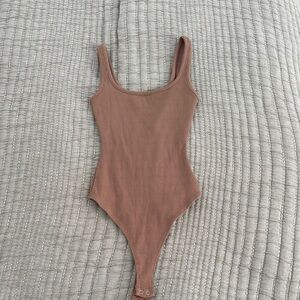 Brown/nude body suit - Naked Wardrobe